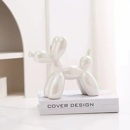 Balloon Dog Sculpture – Unique & Handcrafted Ceramic Decor