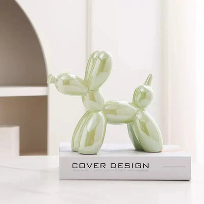 Balloon Dog Sculpture – Unique & Handcrafted Ceramic Decor