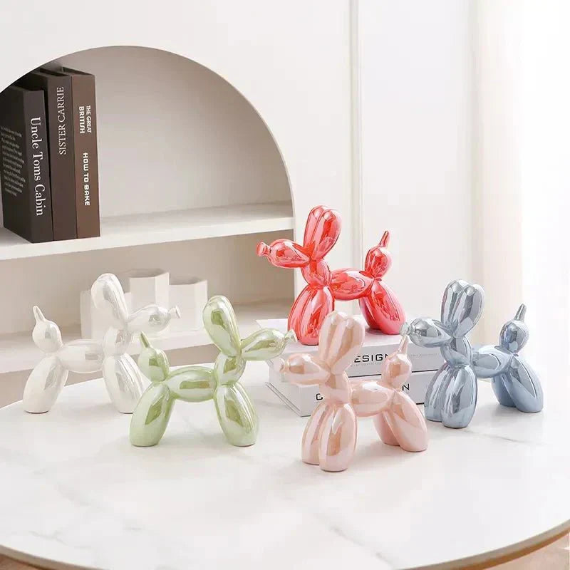 Balloon Dog Sculpture – Unique & Handcrafted Ceramic Decor