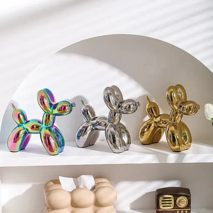 Balloon Dog Sculpture – Unique & Handcrafted Ceramic Decor
