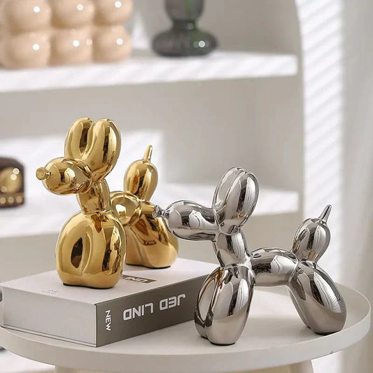 Balloon Dog Sculpture – Unique & Handcrafted Ceramic Decor