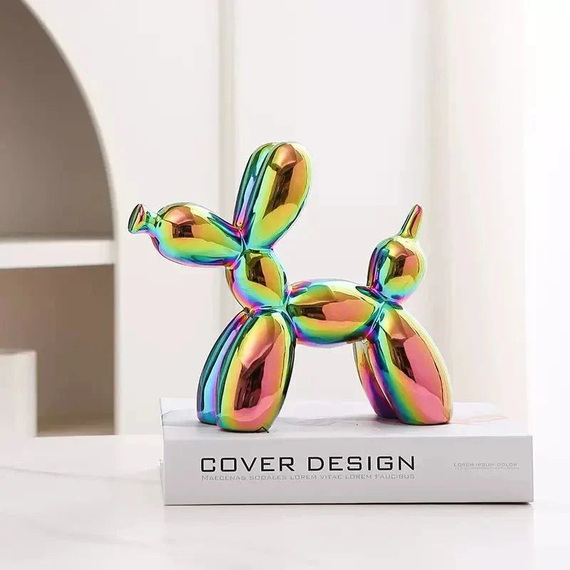 Balloon Dog Sculpture – Unique & Handcrafted Ceramic Decor
