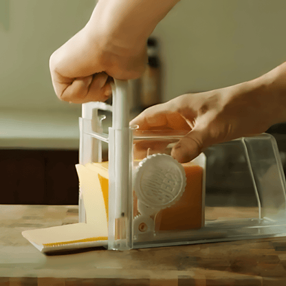 CheeseMaster – 4-in-1 Cheese Slicer & Grater with Built-In Storage