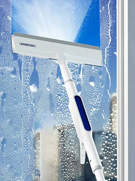 CleanView 3-in-1 Window Wiper – Built-In Spray, Microfibre Cleaning & Streak-Free Shine