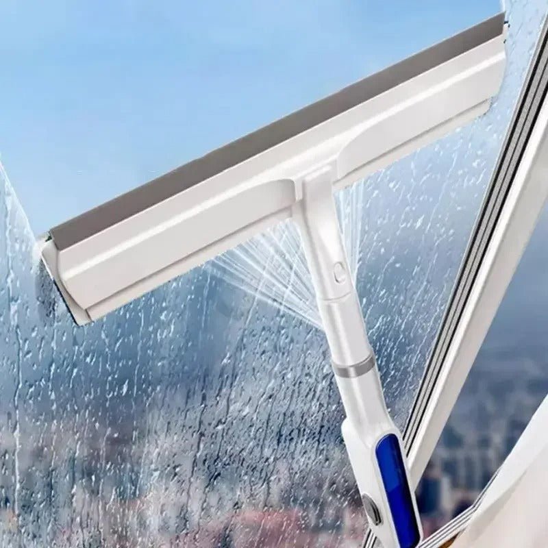 CleanView 3-in-1 Window Wiper – Built-In Spray, Microfibre Cleaning & Streak-Free Shine