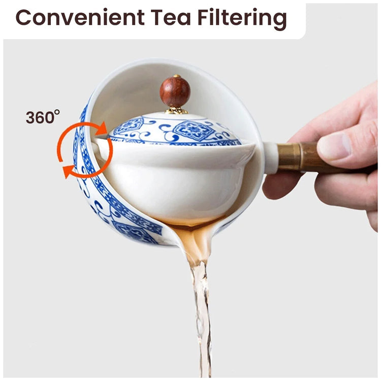 Porcelain Gongfu Tea Set – Timeless Elegance, Perfect Tea Experience