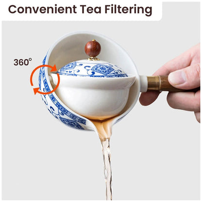 Porcelain Gongfu Tea Set – Timeless Elegance, Perfect Tea Experience