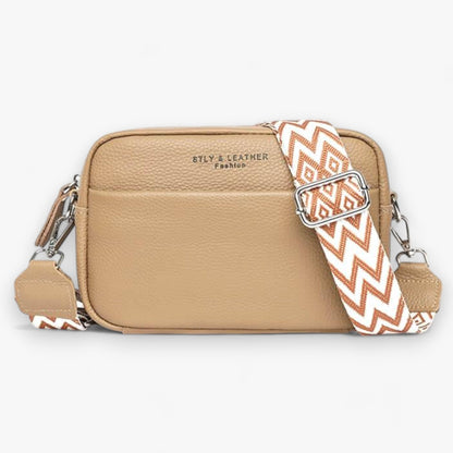 Premium Leather Crossbody Bag for Women – Elegant, Secure & Functional Everyday Handbag