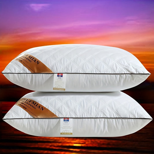 Luxury Hotel-Quality Pillow – Non-Flat, Washable & Supportive for All Sleeping Positions