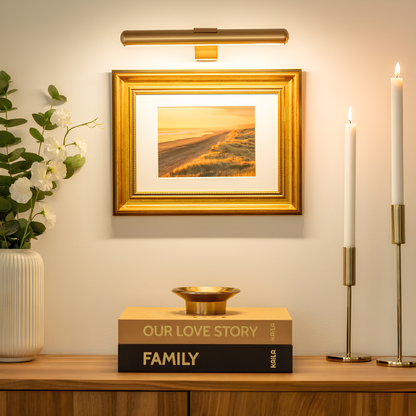 ArtGlow Wireless LED Picture Light – Rechargeable Wall Lamp with Remote & Adjustable Dimming