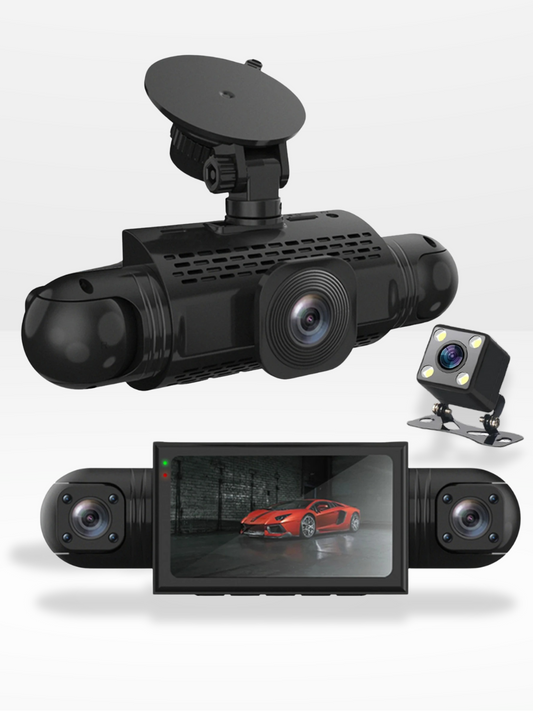360° Car Dashcam | DashGard Pro CX360 | Full HD Driving Recorder with Night Vision & Parking Monitor