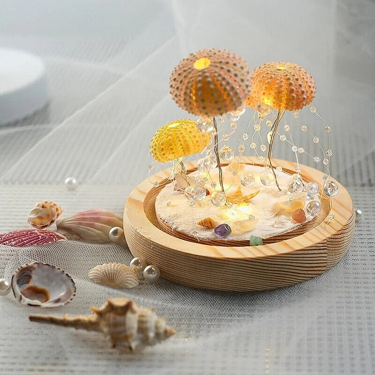 AquaPulse | DIY Sea Urchin Night Light – Custom Decorative Lamp