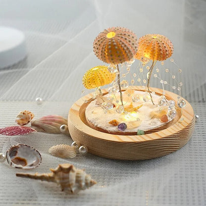 AquaPulse | DIY Sea Urchin Night Light – Custom Decorative Lamp