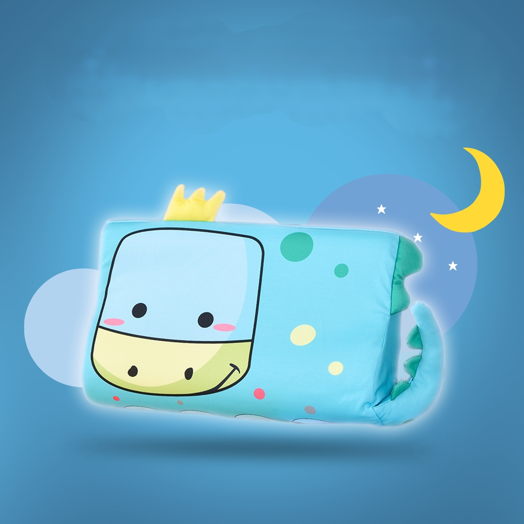 CuddlyPillow – Breathable Ergonomic Pillow for Kids | Neck Support & Healthy Sleep Alignment