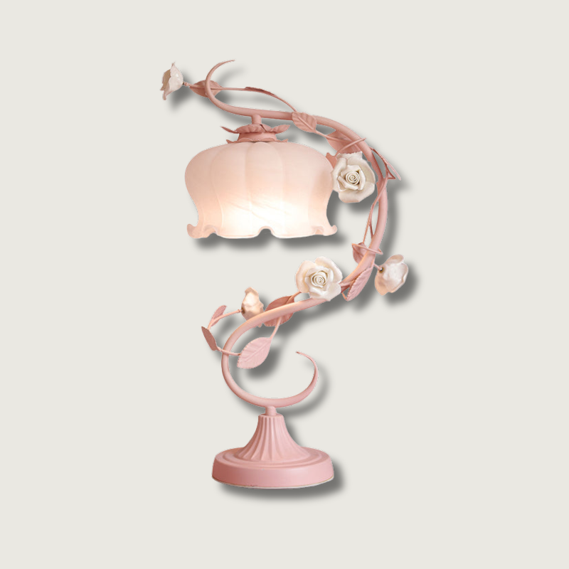 BlossomGlow – Luxurious Rose-Inspired Lamp | Elegant Ambient Lighting