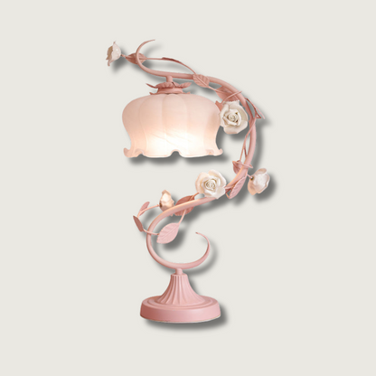 BlossomGlow – Luxurious Rose-Inspired Lamp | Elegant Ambient Lighting