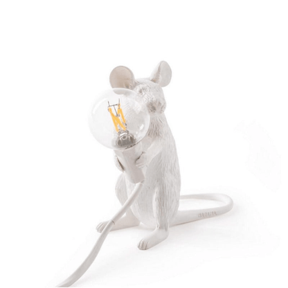Doctor Mousey – Original Designer Mouse Lamp for Tabletop or Shelf