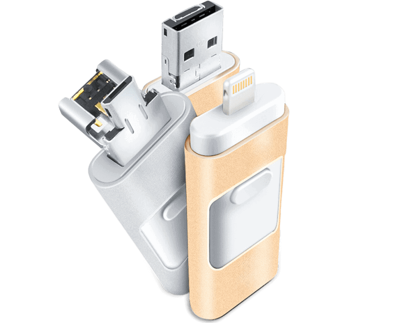 PhoneStick – Instant Photo & Video Backup Drive for iPhone, Android, Tablet & PC