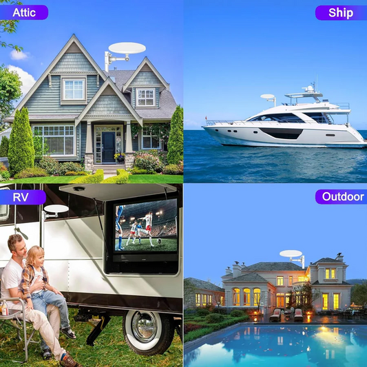 2025 Long Range Outdoor Digital HD TV Antenna | Free HD & 4K Channels