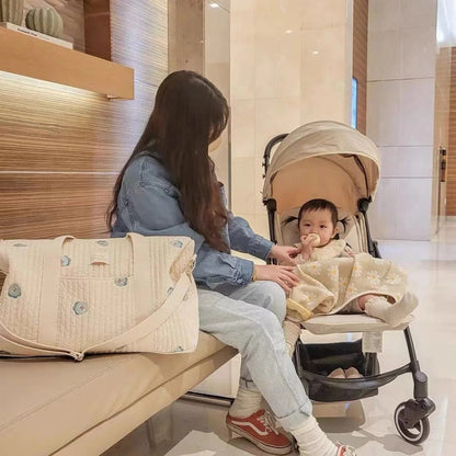 ElegantMama | Premium Maternity Bag – Spacious & Stylish Hospital and Travel Tote for New Mothers