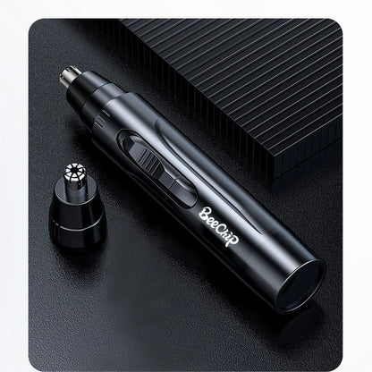 Rechargeable Nose & Ear Hair Trimmer for Men and Women – Pain-Free Precision Grooming Tool