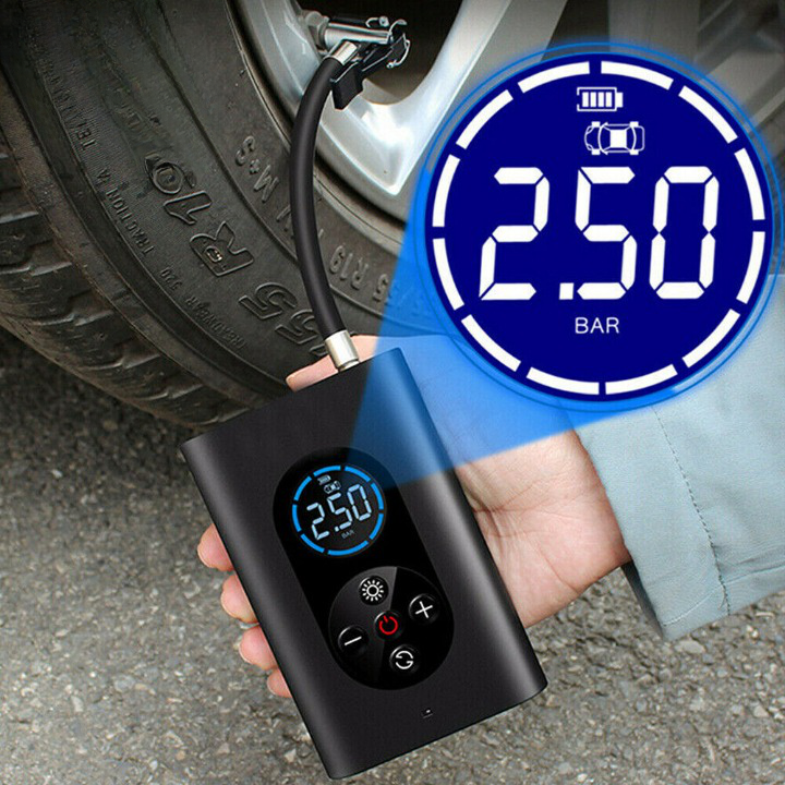 QuickAir: Portable Electric Tyre Inflator