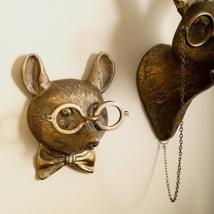 Unique Animal Head Wall Decor – Stylish & Playful Home Accent