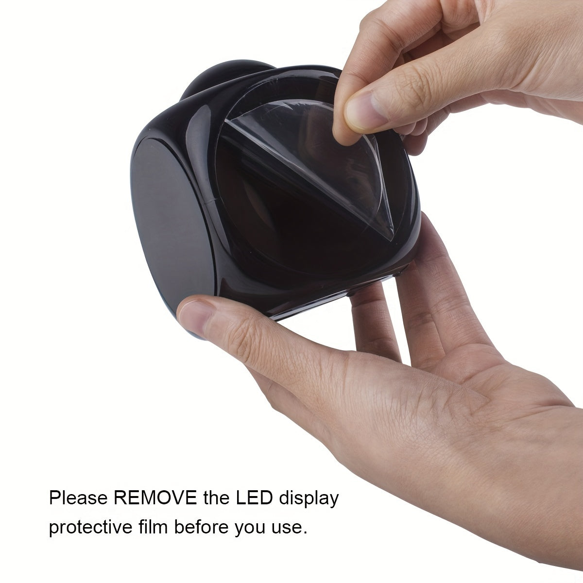 TimeCast Clock – Modern LCD Projection Alarm Clock with Wall & Ceiling Display