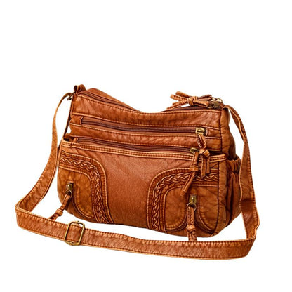 WeaveStyle | Elegant Woven Shoulder Bag – Lightweight, Spacious & Stylish Everyday Handbag