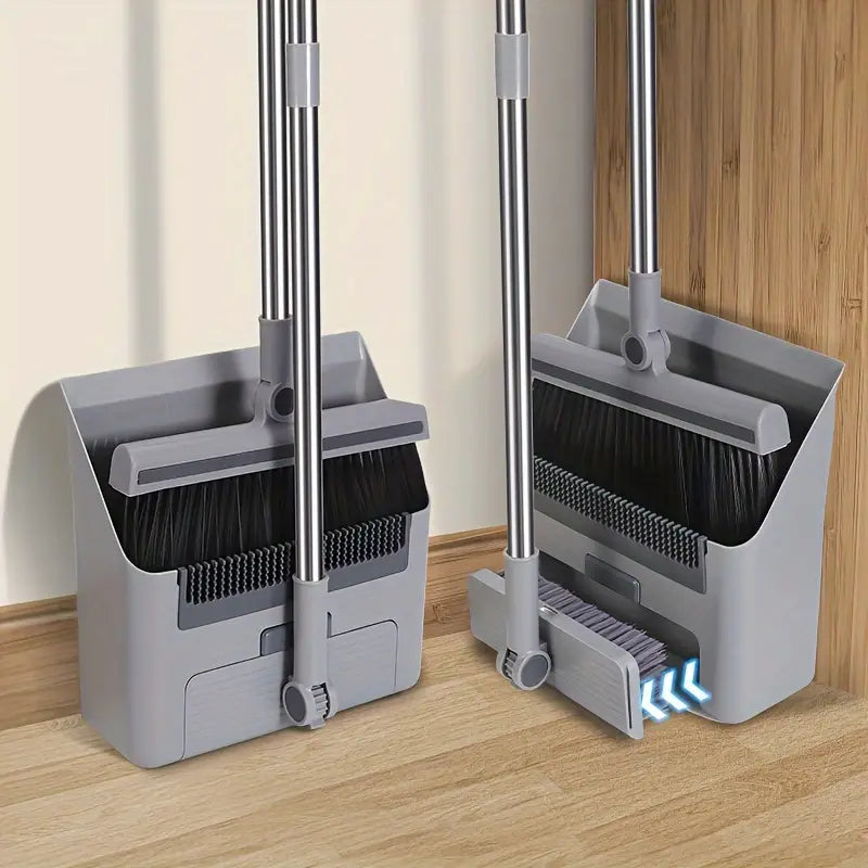 SweepMaster Multi-Functional Broom & Dustpan Set – Compact, Ergonomic & Efficient Cleaning Tool