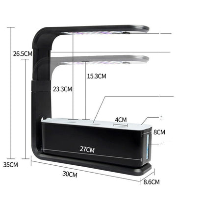 Indoor Smart Hydroponic Planter – Self-Watering Indoor Garden System for Healthy Plants