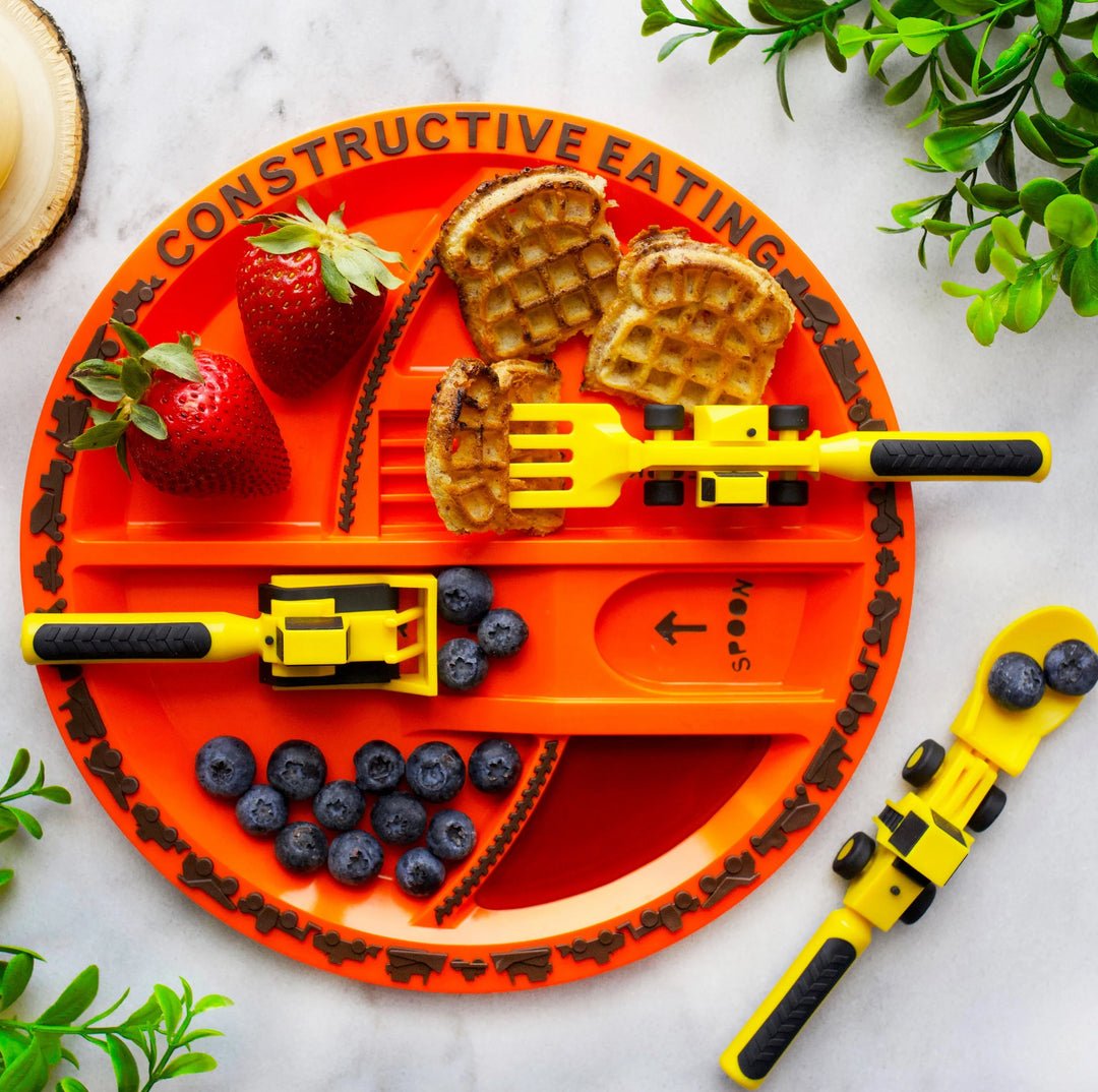 Balanced Bite Kids’ Construction Meal Set – Healthy Eating Made Fun