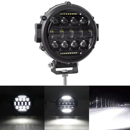 High Power LED Driving Light 7" | Long-Range Car & 4x4 Spotlight