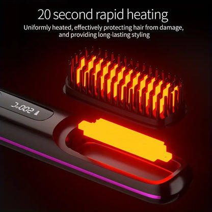 Portable Hair Styling Brush | Smooth & Healthy Hair Anytime, Anywhere