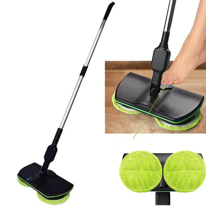 Cordless Rechargeable Electric Mop – Effortless Floor Cleaning & Polishing
