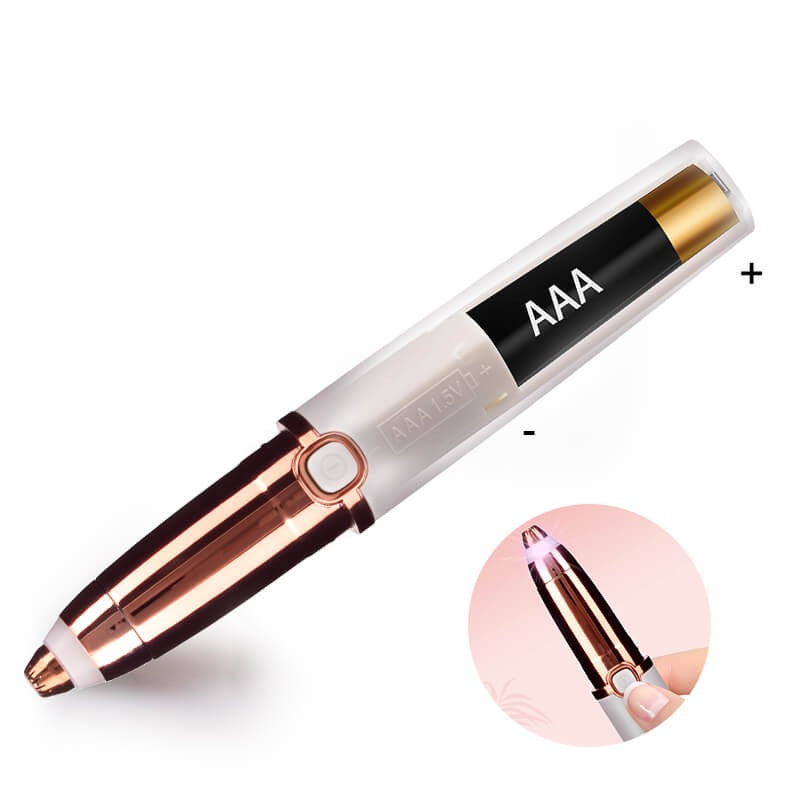 PrecisionBrow Electric Eyebrow Epilator – Painless Hair Remover for Flawless Brows