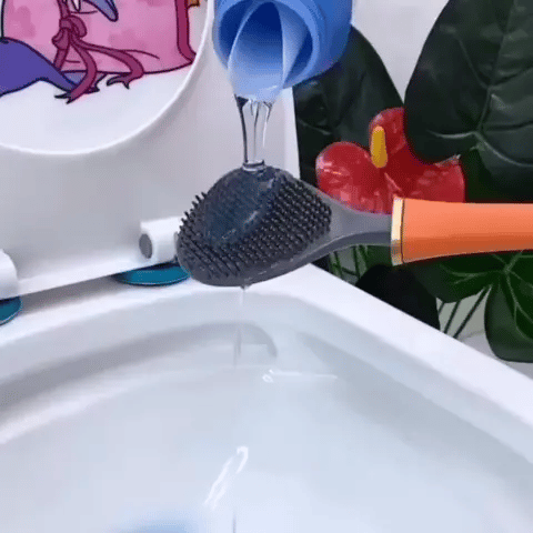 CleanGuard | Hygienic Toilet Brush with Wall Mount