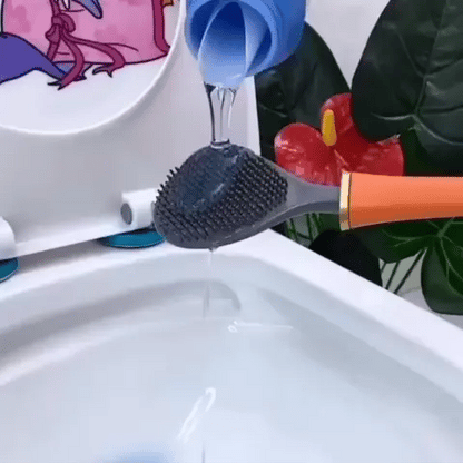 CleanGuard | Hygienic Toilet Brush with Wall Mount