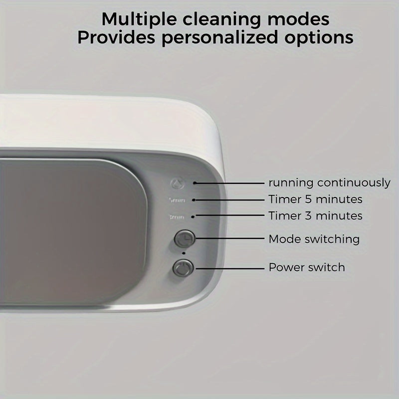 JewelSonic Ultrasonic Jewelry Cleaner for Rings, Watches, Earrings & Glasses – 12oz