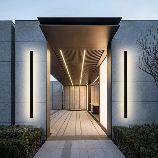 Waterproof LED Outdoor Wall Light – Modern Minimalist Design