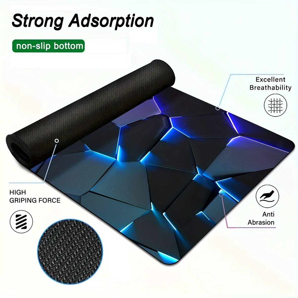 Premium Gaming Mouse Pad – Anti-Slip, Waterproof & Washable