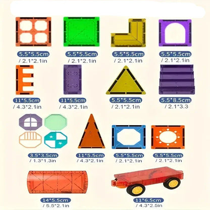 DreamBuild Set – Magnetic Building Blocks for Creative Castles & Imaginative Play