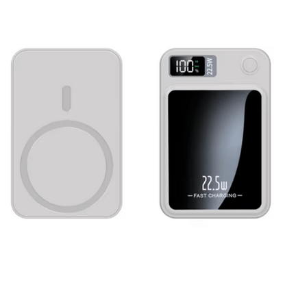 FasterCharge Pro – Magnetic Wireless MagSafe Power Bank with 22.5W Fast Charging