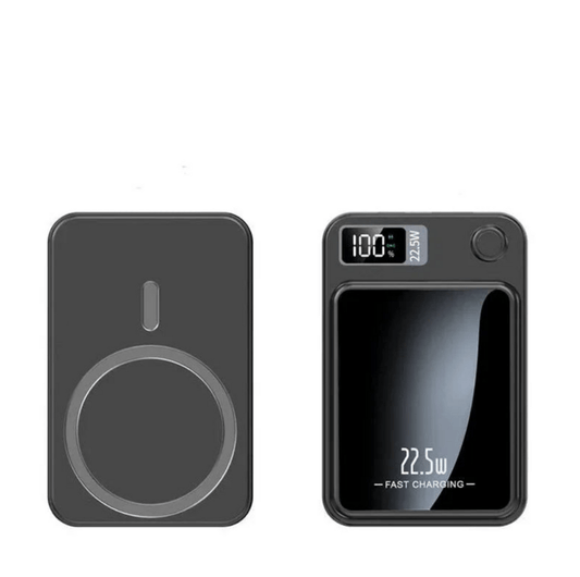 FasterCharge Pro – Magnetic Wireless MagSafe Power Bank with 22.5W Fast Charging