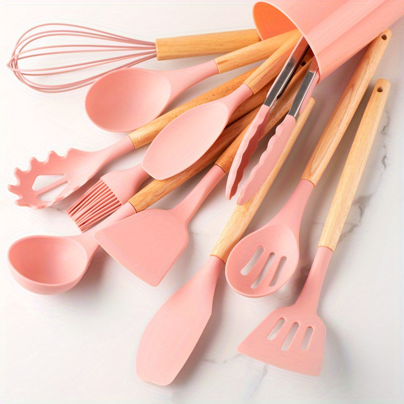 SilicoWare – 12-Piece Silicone Kitchen Utensil Set