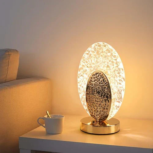 PeacockLuxe – Modern & Luxurious Peacock Table Lamp with Adjustable Lighting