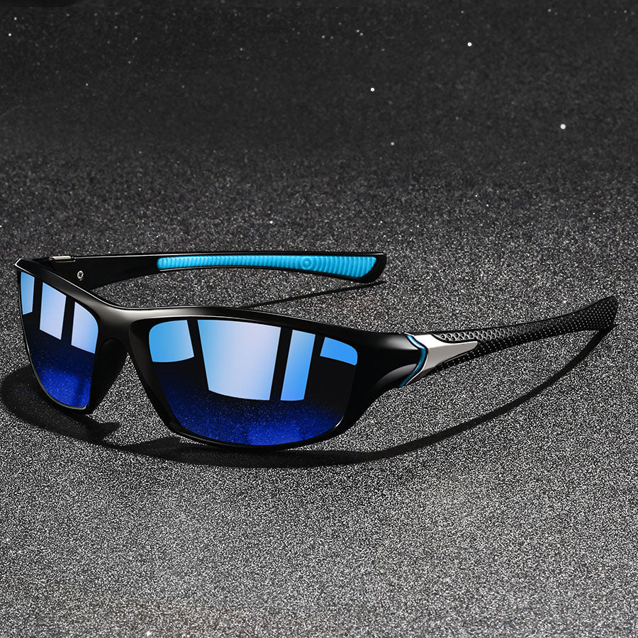 Men’s Polarised Sunglasses – UV400 Protection with Lightweight Metal Frame