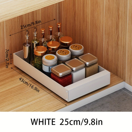 Lina Pull-Out Kitchen Cabinet Organiser – Space-Saving Sliding Pantry Storage Rack