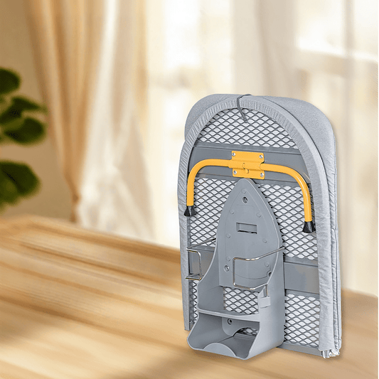 Givera Foldable Ironing Board – Compact Space-Saving Design with Non-Slip Legs and Steam-Absorbent Cover