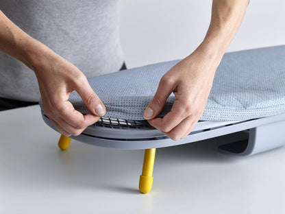 Givera Foldable Ironing Board – Compact Space-Saving Design with Non-Slip Legs and Steam-Absorbent Cover